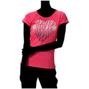 B32276 [ダンス KC グラフィックTシャツ ブレイジングピンク Sサイズ]