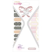 モテアップネイルシール シースルー×レース NLL005