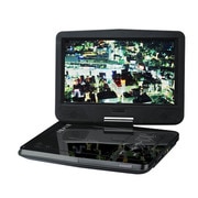 ポータブルDVDプレーヤー 10.1型ワイド 乾電池対応 ブラック GH-PDV10G-BK