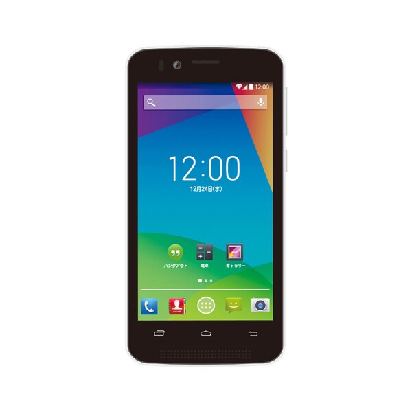 FT142A-PR2SP-BL [Priori2 スペシャルパック Android 4.4搭載 4.5インチ液晶 SIMフリースマートフォン 3G専用 ブルー]