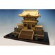 KOB40-1 日光東照宮 陽明門 檜造り (金メッキエッチング版) [1/40スケール 木製模型]