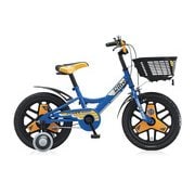 幼児用自転車 ファニイキッズ ボーイ 16型 ブルー&オレンジ FN16B5