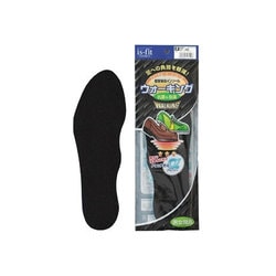 is-fit ウォーキングインソール 男女兼用 フリー 21.0～28.0cm 黒 M098-1996
