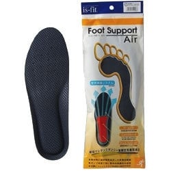 is-fit フットサポートエアー インソール 男性用 Mサイズ 24.5～26.0cm Ｍ100-2986