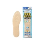 M060-4253 [is-fit ダブルメッシュインソール 男性用 フリー 24.0～27.0cm]