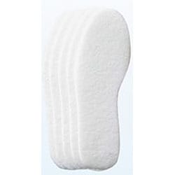 is-fit フェルトインソール 抗菌入り 男女兼用 フリーサイズ 22.0～28.0cm 5足セット 白 M080-7290