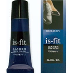 is-fit パフ付靴クリーム 50g 黒 Ｃ055-6141