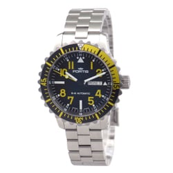 ヨドバシ.com - フォルティス FORTIS Ref.670.24.14M [B-42 MARINEMASTER(マリンマスター) デイデイト  ブレスレット仕様 イエロー 自動巻き] 通販【全品無料配達】