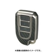 DZ254 [キーカバー トヨタ用D カーボン調 ブラックメッキ]