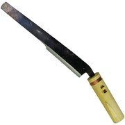 伝匠 本職用 竹銑 柄付 大 4寸