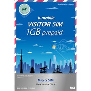 bモバイル 1GB 有効期間14日 定額 マイクロSIM JCI b-mobile BM-VSFRMLC-1GBM [VISITOR SIM 1GB Prepaid (Micro) ]
