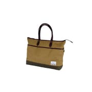 B3JJ500149 [トートバッグ 横型 ベージュ×カーキ 18L]