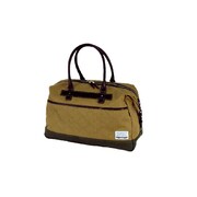 B3JJ500549 [ボストンバッグ ベージュ×カーキ 26L]