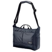 #3206 [スタイリッシュA4ショルダーバッグ コミューター Plus 2 8L 12.1インチPC対応 ミッドナイトブルー]
