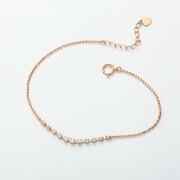 K18PG ダイヤモンド 0.3ct ブレスレット