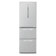 冷蔵庫(365L・左開き)3ドア エコナビ機能搭載 シャイニングシルバー NR-C37DML-S