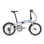 折りたたみ自転車 Verge P9L(ヴァージュ P9L) 20型 外装9段変速 ホワイト/コバルトブルー 15VRP9LWHBL WH/BL