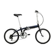 折りたたみ自転車 Link B7(リンク B7) 20型 外装7段変速 ブラック/コバルトブルー 15LIB7BKBL BK/BL