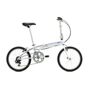折りたたみ自転車 Link B7(リンク B7) 20型 外装7段変速 ホワイト/コバルトブルー 15LIB7WHBL WH/BL