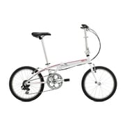 折りたたみ自転車 Link B7(リンク B7) 20型 外装7段変速 ホワイト/レッド 15LIB7WHRD WH/RD