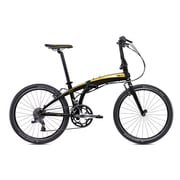 折りたたみ自転車 Eclipse P18(イクリプス P18) 24型 外装18段変速(フロント2段×リア9段) ブラック/イエロー 15ECP1BKYE BK/YE