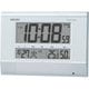 デジタル電波時計 ホワイト SQ435W