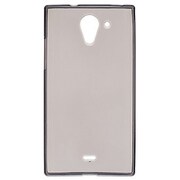 SB-SA43-SCTP/CB [AQUOS CRYSTAL X用 ソフトケース クリアブラック]