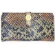 UUOOIP6LFW01 [iPhone 6/6s 4.7インチケース Luxe Exotic Female Wallet Snake Tan]