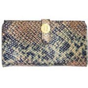 UUOOIP6LFW01 [iPhone 6/6s 4.7インチケース Luxe Exotic Female Wallet Snake Tan]