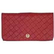 UUOOIP6LFW03 [iPhone 6/6s 4.7インチケース Luxe Exotic Female Wallet Weave Red]