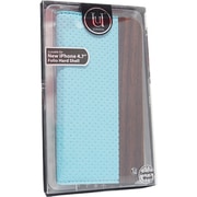 UUIP6WC11 [iPhone 6/6s 4.7インチケース Wooden Case with Perforated design Blue]