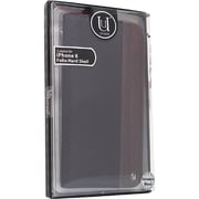 UUIP6WC04 [iPhone 6/6s 4.7インチケース Wooden Case with Perforated design Black]