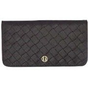 UUOOIP6LFW04 [iPhone 6/6s 4.7インチケース Luxe Exotic Female Wallet Weave Black]