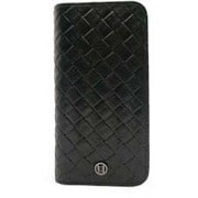 UUOOIP6LMW02 [iPhone 6/6s 4.7インチケース Luxe Exotic Folio Wallet Male Black]