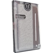 UUIP6WC10 [iPhone 6/6s 4.7インチケース Wooden Case with Ostrich design Silver]