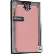 UUIP6PHSF1 [iPhone 6 4.7インチケース Heart design Patent leather BabyPink]