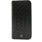 UUOOIPALMW02 [iPhone 6 Plus 5.5インチケース Luxe Exotic Male Wallet Weave Black]