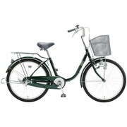 シティサイクル RECESS（リーセス23） LEDオートライト 23.5型 変速なし ボルトグリーン TL3SB 23.5 235