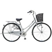 シティサイクル パンクに強い自転車 PROTECTIA(プロテクティア263ST) 26型 内装3段変速 メタリックシルバー TTH6Q 26 919