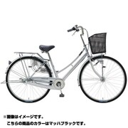 シティサイクル パンクに強い自転車 PROTECTIA(プロテクティア273ST) 27型 内装3段変速 マッハブラック TTH7Q 27 110