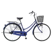 シティサイクル Clove(クローブ26) バンドブレーキ 26型 変速なし ネイビーブルー TG6TD 26 375