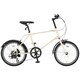 小径車（ミニベロ） COMPACT（コンパクト） DP780 LD207B 20型 外装7段変速 パールアイボリー LD207B 20-1.2HE 507