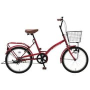 小径車(ミニベロ) Cool Cute(クールキュート20) 20型 変速なし レッド 20-1.75 401