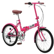 折りたたみ自転車 Discus(ディスカス206) 20型 外装6段変速 フランボワーズ OTJ206 20-1.75 460