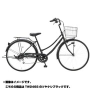 子ども用自転車 REVIGORANDO（リヴィゴーランド246S） 24型 外装6段変速 ツヤケシブラック TW246S 24 102