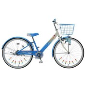 子ども用自転車 Cranberry(クランベリー22) 22型 変速なし ホワイト/ブルー CBC22 22 530