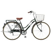 シティサイクル SIESTA(シエスタ276S) 27型 外装6段変速 ディープグリーン T76MTL 27 237