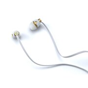 TUNESONIC for スマートフォン カナル型イヤホン ホワイト/ゴールド TUN-EP-000007