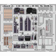 FE705 [1/48スケール Me 262B-1aパーツセット 糊付 ホビーボス用]