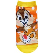 キャラックス チップ&デールドット OR*YE [キャラクター靴下 レディス]